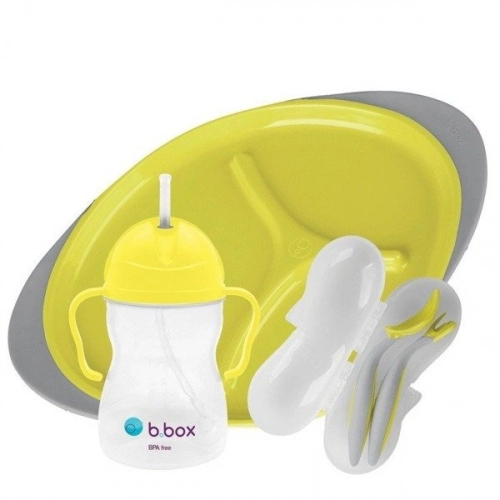 B.Box Zestaw do karmienia Lemon Sherbet