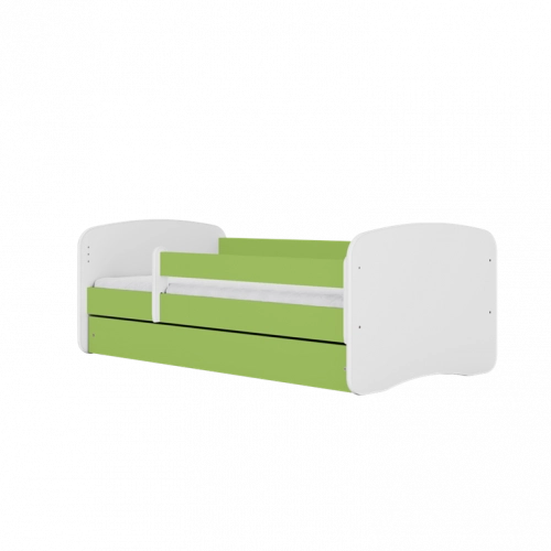 Bed babydreams green frozen land without drawer with mattress 140/70