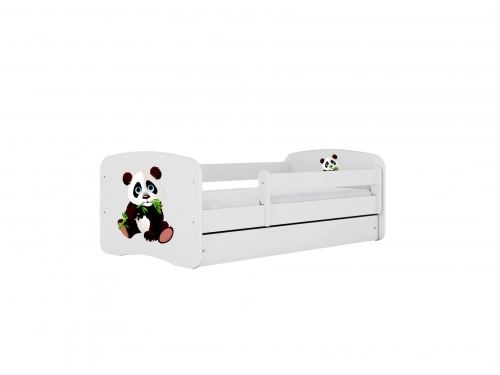 Bed babydreams green panda 2 with drawer with mattress 180/80