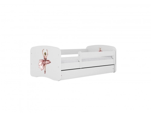 Bed babydreams pink dancer with drawer with mattress 160/80