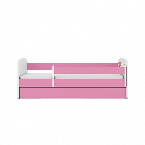 Bed babydreams pink frozen land without drawer with mattress 140/70
