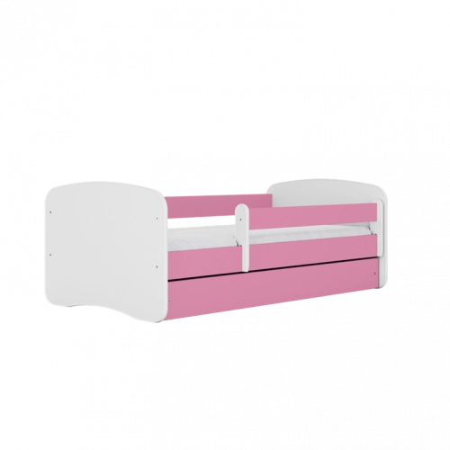 Bed babydreams pink without pattern with drawer with mattress 160/80