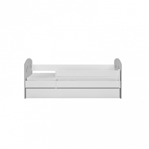 Bed Julia mix grey with drawer with mattress 180/80