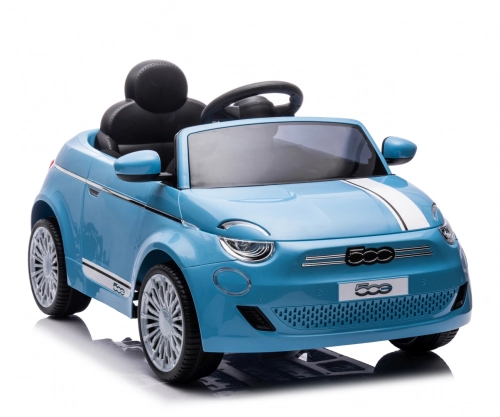 Bērnu elektroauto Fiat 500e Blue