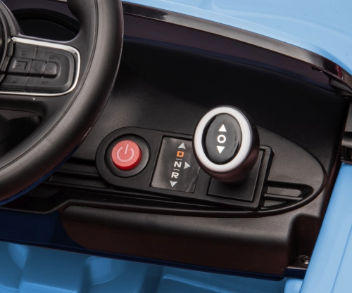 Bērnu elektroauto Fiat 500e Blue