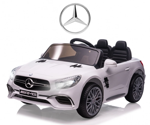 Bērnu elektroauto Mercedes-Benz SL65 AMG White