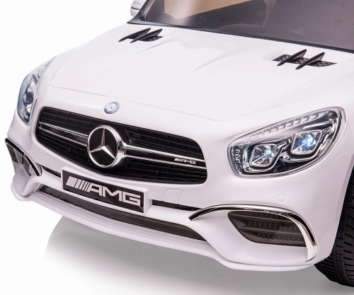 Bērnu elektroauto Mercedes-Benz SL65 AMG White