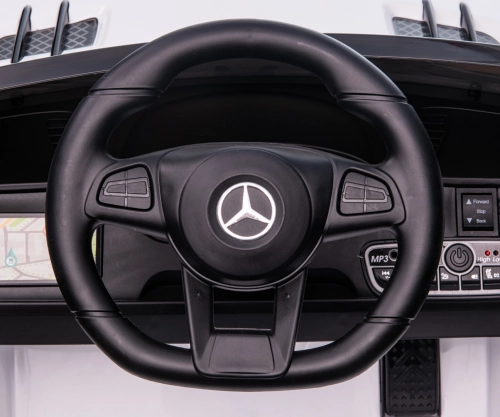 Bērnu elektroauto Mercedes-Benz SL65 AMG White