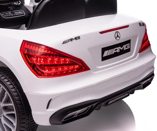 Bērnu elektroauto Mercedes-Benz SL65 AMG White