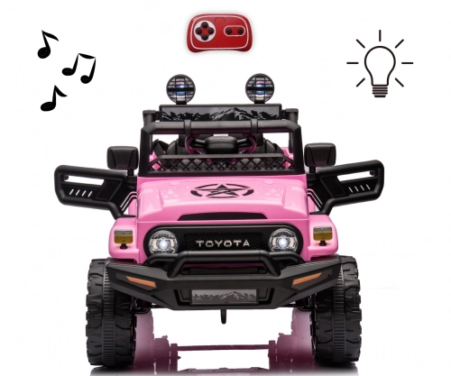 Детский электромобиль Toyota FJ Cruiser Pink
