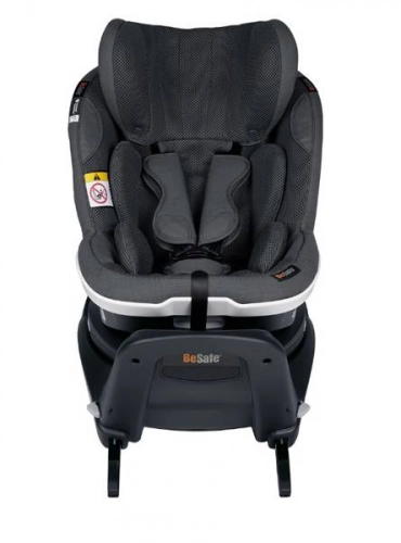 BeSafe iZi Twist M i-Size Antracyt Mesh Bērnu autosēdeklis 0-18 kg
