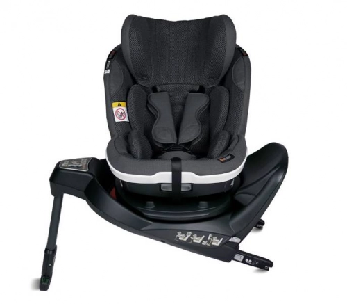 BeSafe iZi Twist M i-Size Antracyt Mesh Bērnu autosēdeklis 0-18 kg
