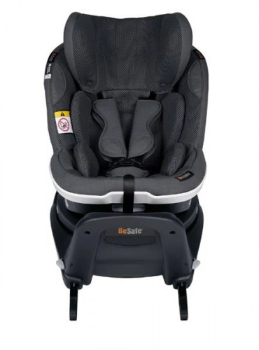 BeSafe iZi Twist M i-Size Antracyt Mesh Bērnu autosēdeklis 0-18 kg