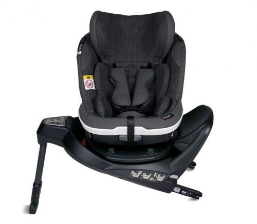 BeSafe iZi Twist M i-Size Antracyt Mesh Bērnu autosēdeklis 0-18 kg