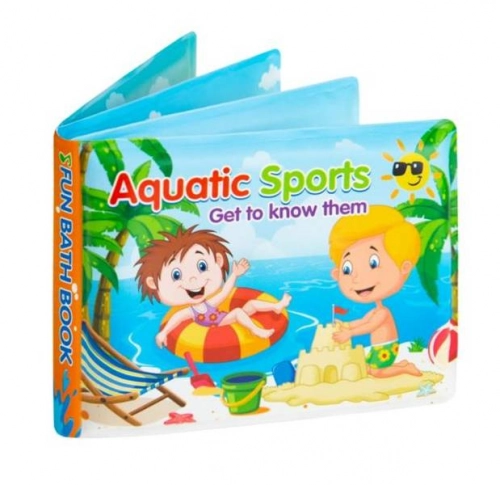 Bocioland Miękka Książeczka Edukacyjna Sporty Wodne BL009