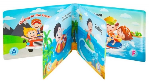 Bocioland Miękka Książeczka Edukacyjna Sporty Wodne BL009