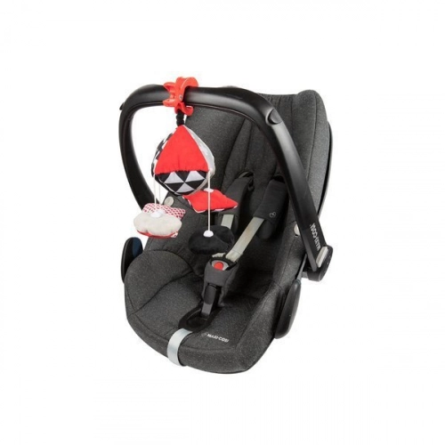 Canpol Babies Kontrastowa Karuzelka Podróżna Do Wózka/Fotelika Sensory 68/083