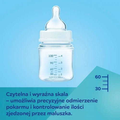 Canpol Babies PP Easy Start Royal Baby Butelka Szeroka Antykolkowa 120ml 35/233 Niebieski