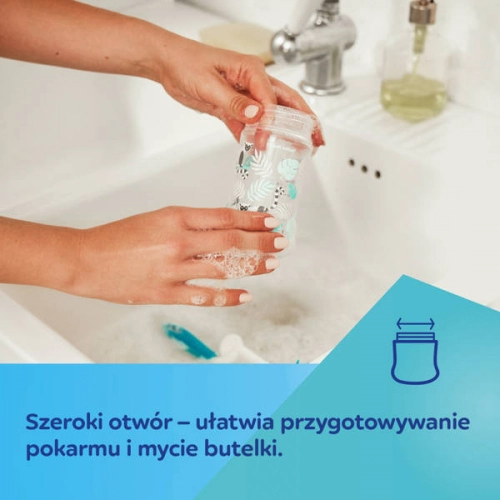 Canpol Babies PP Easy Start Royal Baby Butelka Szeroka Antykolkowa 120ml 35/233 Niebieski