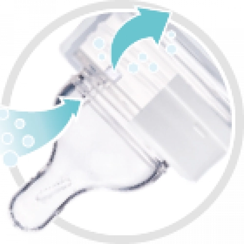 Canpol Babies PP Easy Start Royal Baby Butelka Szeroka Antykolkowa 240ml 35/234 Różowy