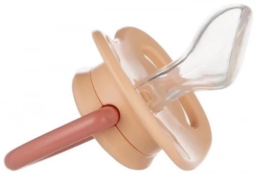 Canpol Babies Toys - Smoczek Uspokajający Silikon 18 M+ Anatomiczny | Różowy