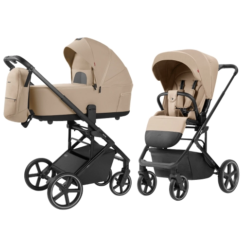 Carrello Alfa CRL-6522 Natural Beige Детская коляска 2в1