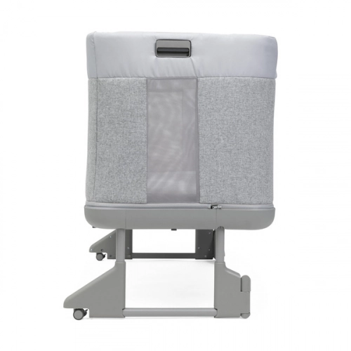 Chicco Next2Me Forever Łóżeczko Dostawne 3w1 do 22kg Ash Grey + Prześcieradło 2szt Pink Pois