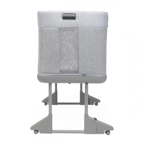 Chicco Next2Me Forever Łóżeczko Dostawne 3w1 do 22kg Ash Grey + Prześcieradło 2szt Pink Pois