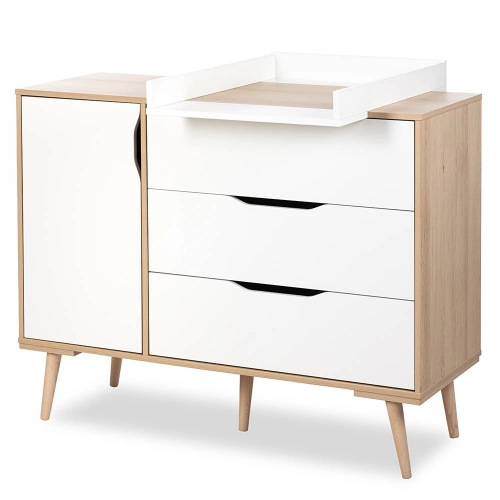 Commode Klups SOFIE BEECH-WHITE