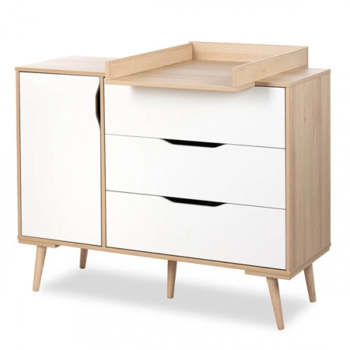 Commode Klups SOFIE BEECH-WHITE