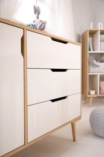 Commode Klups SOFIE BEECH-WHITE