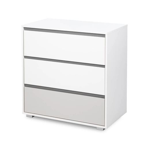 Commode without changing tray Klups DALIA WHITE-GREY