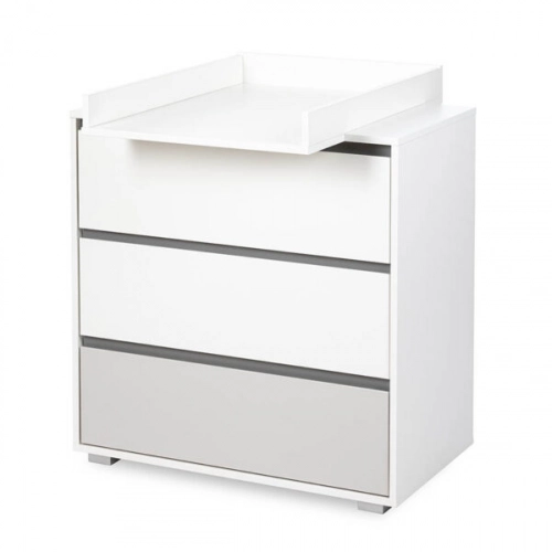 Commode without changing tray Klups DALIA WHITE-GREY