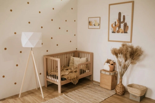 Cot 120x60 beech Klups OLIVIA BEECH