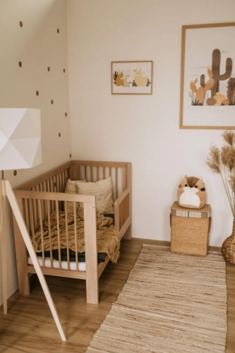 Cot 120x60 beech Klups OLIVIA BEECH