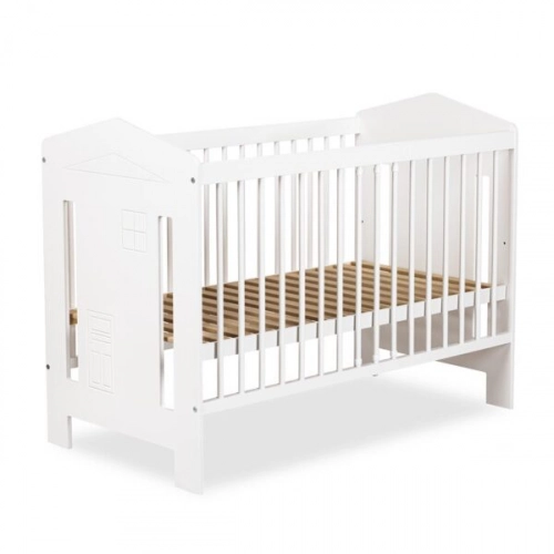Cot 120x60 white Klups IDA BEECH- WHITE