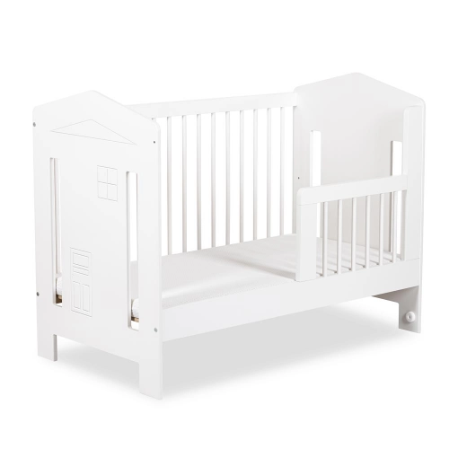 Cot 120x60 white Klups IDA BEECH- WHITE