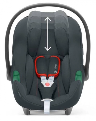 Cybex Aton B2 i-Size Steel Grey Bērnu autosēdeklis 0-13 kg + Isofix Base One