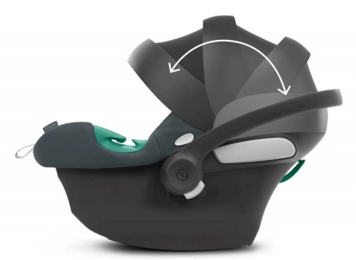 Cybex Aton B2 i-Size Steel Grey Bērnu autosēdeklis 0-13 kg + Isofix Base One
