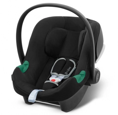 Cybex Aton B2 i-Size Volcano Black Детское автокресло 0-13 кг + Hevea Подушка