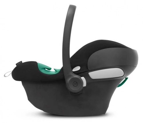 Cybex Aton B2 i-Size Volcano Black Bērnu autosēdeklis 0-13 kg + Hevea spilvens