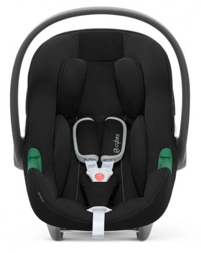 Cybex Aton B2 i-Size Volcano Black Bērnu autosēdeklis 0-13 kg + Hevea spilvens