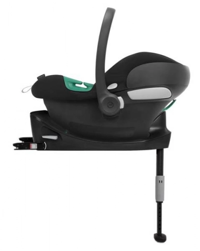 Cybex Aton B2 i-Size Volcano Black Bērnu autosēdeklis 0-13 kg + Hevea spilvens