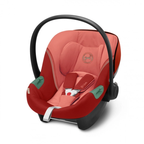 Cybex Aton S2 i-Size Fotelik Samochodowy 0-13kg Hibiscus Red 2023 + Cybex Baza One