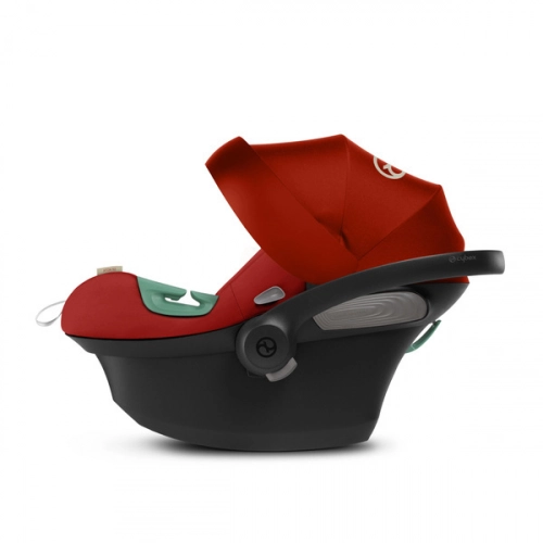 Cybex Aton S2 i-Size Fotelik Samochodowy 0-13kg Hibiscus Red 2023 + Cybex Baza One