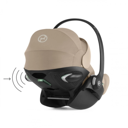 Cybex Cloud G I - Size Fotelik Samochodowy Almond Beige Plus 0-13kg + Cybex Baza G Black