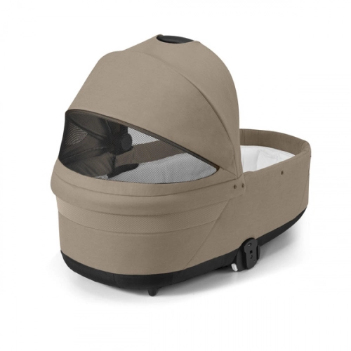 Cybex E-Gazelle S Almond Beige Коляска для двойняшек