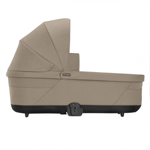 Cybex E-Gazelle S Almond Beige Коляска для двойняшек