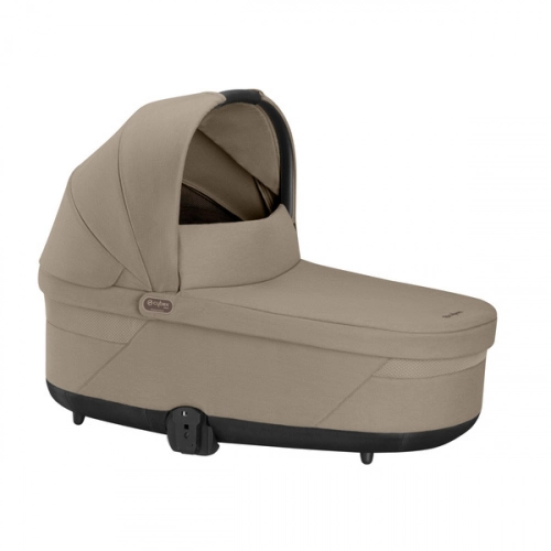 Cybex E-Gazelle S Almond Beige Коляска для двойняшек