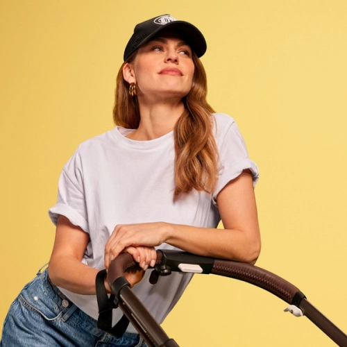 Cybex E-Gazelle S Almond Beige Прогулочная коляска + Спальный мешок Cybex Snogga 2 Almond Beige
